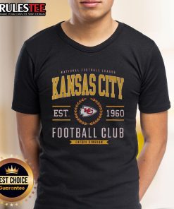 Awesome Kansas City Chiefs Football Club T-Shirt featuring vibrant team colors and logo, perfect for fans and game day.