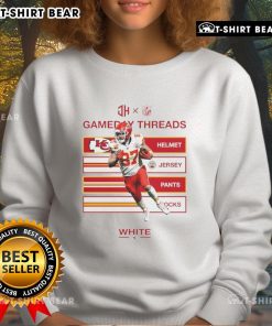 Stylish Kansas City Chiefs vs Los Angeles Chargers gameday sweatshirt for NFL 2025, perfect for game day fans.