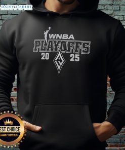 Alt Text: Awesome Las Vegas Aces 2025 WNBA Playoffs logo hoodie featuring vibrant team colors and stylish design.