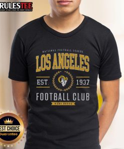 Awesome Los Angeles Rams Football Club T-Shirt featuring team logo and colors, perfect for fans and game day wear.
