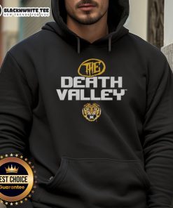 Awesome LSU Tiger Death Valley Hoodie featuring bold colors and logo, perfect for game day and fan apparel.