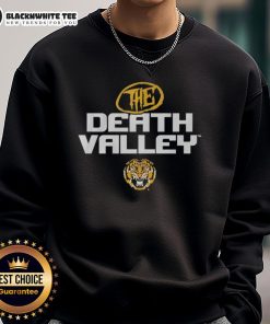 Awesome LSU Tiger The Death Valley Sweatshirt featuring bold LSU colors and a stylish design for fans and alumni.