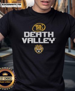 Alt Text: Awesome LSU Tiger Death Valley T-Shirt featuring bold graphics, perfect for fans of Louisiana State University.