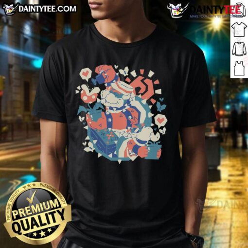 Alt Text: Awesome Mario Bowser T-Shirt featuring vibrant graphics from Seeds to Minions, perfect for gaming fans and collectors.