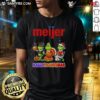 Awesome Meijer X Grinch Cosplay T-Shirt for Happy Hallothanksmas featuring vibrant colors and festive design.