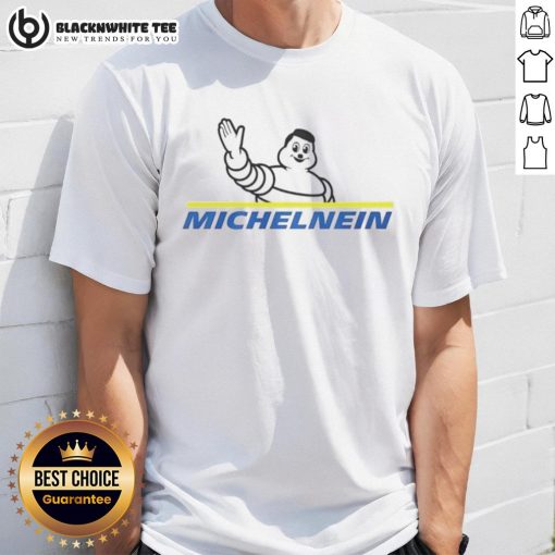 Awesome Michelin Logo T-Shirt featuring a bold design, perfect for car enthusiasts and casual wear lovers.