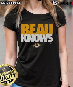 Awesome Missouri Football Tee featuring Beau Pribula, perfect for ladies who support their team.