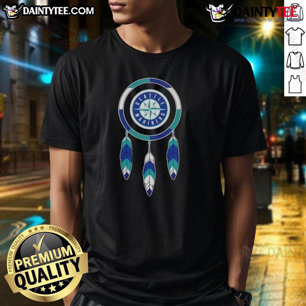 Awesome Native American Indians X Seattle Mariners Baseball T Shirt Awesome Native American Indians X Seattle Mariners Baseball T-Shirt featuring vibrant graphics and a unique design.