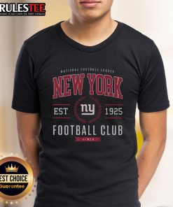 Awesome New York Giants Football Club T-Shirt featuring team colors and logo, perfect for fans and game day attire.