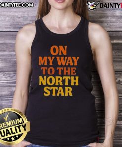 Stylish 'Awesome On My Way To The North Star' tank top featuring a vibrant graphic, perfect for summer adventures.
