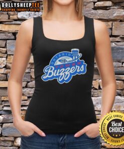 Alt Text: Awesome Ontario Tower Buzzers logo on a stylish 2025 tank top, perfect for fans and summer wear.