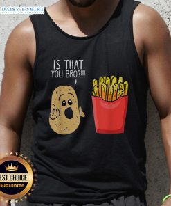 Awesome Potato French Fries Tank Top featuring a fun graphic design perfect for food lovers and casual wear.