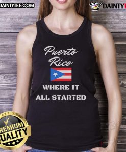 Awesome Puerto Rico tank top featuring the iconic flag, perfect for showcasing your love for Puerto Rico.