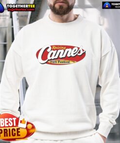 Awesome Raising Cannes Film Festival sweatshirt featuring stylish design and vibrant colors, perfect for film enthusiasts.
