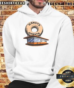 Awesome Randy's Donut Shop hoodie featuring a colorful design, perfect for donut lovers and casual wear.
