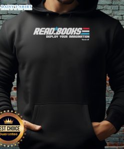 Awesome Read Books Deploy Your Imagination Hoodie featuring a cozy design perfect for book lovers and imaginative minds.