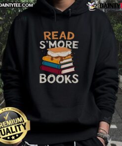 Awesome Read Smore Books Hoodie featuring a cozy design for book lovers, perfect for reading in comfort.