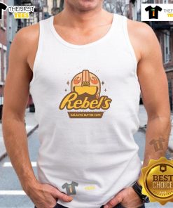 Awesome Rebels Galactic Butter Cups Tank Top featuring vibrant graphics and a stylish design for fans of sci-fi fashion.