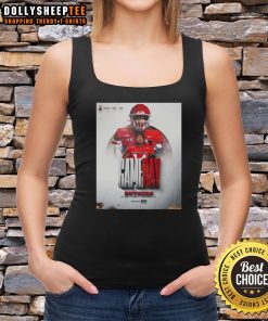 Rutgers Scarlet Knights football gameday tank top featuring vibrant team colors, perfect for cheering against Ohio.
