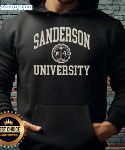 Awesome Sanderson University Hoodie in vibrant colors, showcasing school pride and comfort for students and alumni.