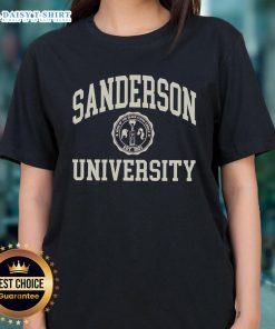 Awesome Sanderson University ladies tee showcasing a stylish design, perfect for school spirit and casual wear.