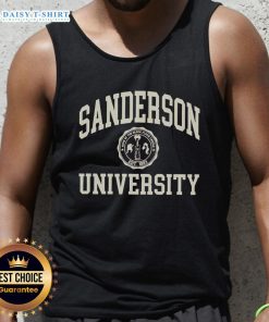 Awesome Sanderson University tank top featuring a stylish design perfect for fans and students of Sanderson University.