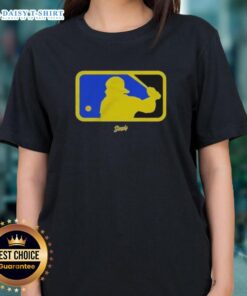 Alt Text: Awesome Seattle Mariners The Kid Logo City Connect Ladies Tee showcasing a stylish design for fans.