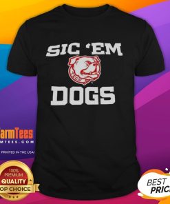 Awesome Sic 'Em Dogs T-Shirt featuring a vibrant design, perfect for fans of Sic 'Em Dogs and stylish casual wear.