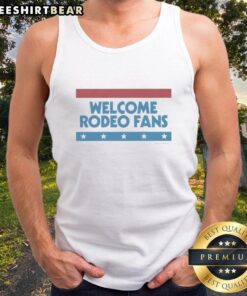 Awesome Sickos Welcome Rodeo Fans Tank Top featuring bold graphics, perfect for rodeo enthusiasts and summer events.