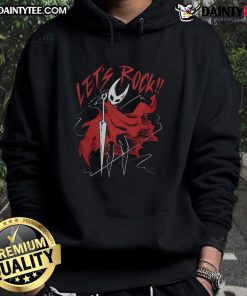 Awesome Silksong Let's Rock Time To Survive Hoodie design featuring vibrant graphics and cozy fabric for gamers.