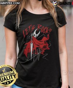 Awesome Silksong Let's Rock Time to Survive Ladies Tee featuring vibrant graphics and stylish design for gamers.