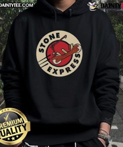 Awesome Stone Express Hoodie in stylish gray featuring a cozy design, perfect for casual wear and outdoor adventures.