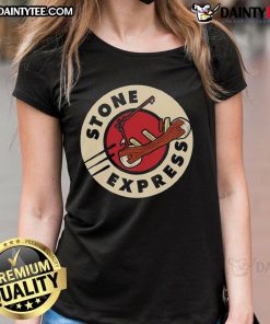 Awesome Stone Express Ladies Tee - stylish womens t-shirt featuring a modern design and comfortable fit.