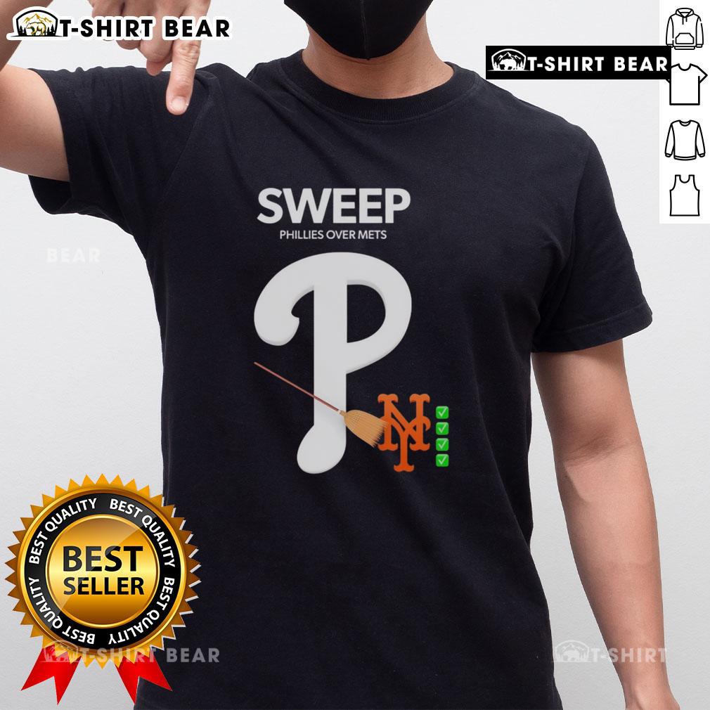Awesome Sweep Phillies Over Mets T Shirt Awesome Sweep Phillies Over Mets T-Shirt featuring vibrant team colors and graphic design celebrating the Phillies' victory.