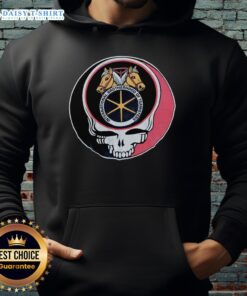 Alt Text: Awesome Teamsters X Grateful Dead hoodie featuring vibrant graphics and a cozy fit, perfect for fans and collectors.