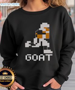 Awesome Tecmo Goat Bo Sweatshirt featuring vibrant graphics and a comfortable fit, perfect for fans of retro gaming apparel.