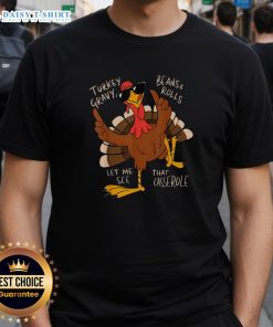 Awesome Thanksgiving Turkey Let Me See That Casserole T-Shirt featuring a fun graphic for festive fall celebrations.
