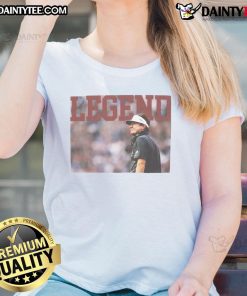 Awesome Columbia Legend Jerry Glanville Ladies Tee featuring vibrant graphics and a stylish fit for fans.