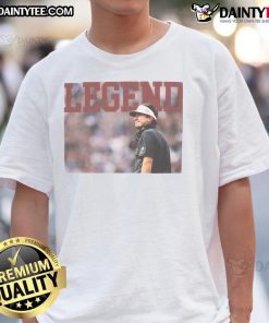 Awesome The Columbia Legend Jerry Glanville T-Shirt featuring a bold graphic design, perfect for fans of sports apparel.