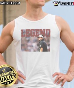 Jerry Glanville Tank Top featuring the Awesome The Columbia Legend design, perfect for fans of vintage sports apparel.