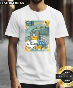 Awesome Green Bay Packers T-Shirt featuring a fun design against the Detroit Lions, perfect for football fans.