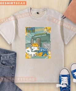 Awesome Green Bay Packers washed t-shirt featuring a vintage design celebrating the team's victory over the Detroit Lions.