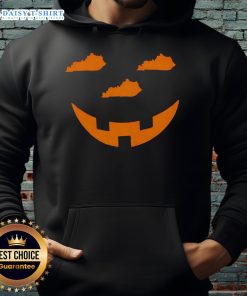 Awesome The Jack O Kentucky Halloween Hoodie featuring a spooky design, perfect for Halloween festivities and cool weather.