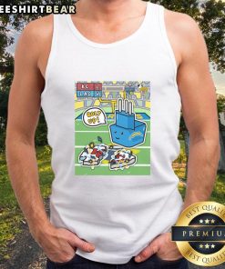 Los Angeles Chargers tank top showcasing team's power in Brazil after defeating Kansas City Chiefs.