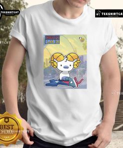 Awesome Los Angeles Rams stampede through Houston Texans t-shirt featuring bold graphics and team colors.