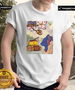 Awesome The Washing Commanders Take Control Of The New York Giants T-Shirt featuring bold team graphics and colors.