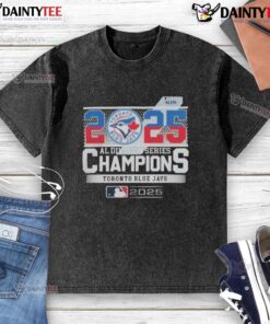 Alt Text: Toronto Blue Jays 2025 ALDS Champions washed t-shirt, celebrating the MLB American League Division Series victory.