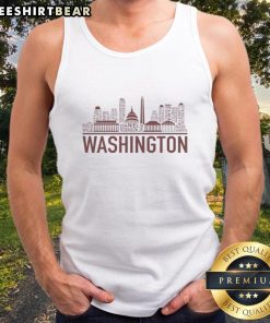 Awesome Washington Commanders city tank top featuring bold team colors and logo, perfect for game day or casual wear.