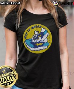 Awesome Way To Motor Scratch N Sniff Ladies Tee featuring a fun design, perfect for automotive enthusiasts and casual wear.