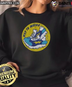 Awesome Way to Motor Scratch 'N' Sniff Sweatshirt featuring a unique design and vibrant colors for casual style.